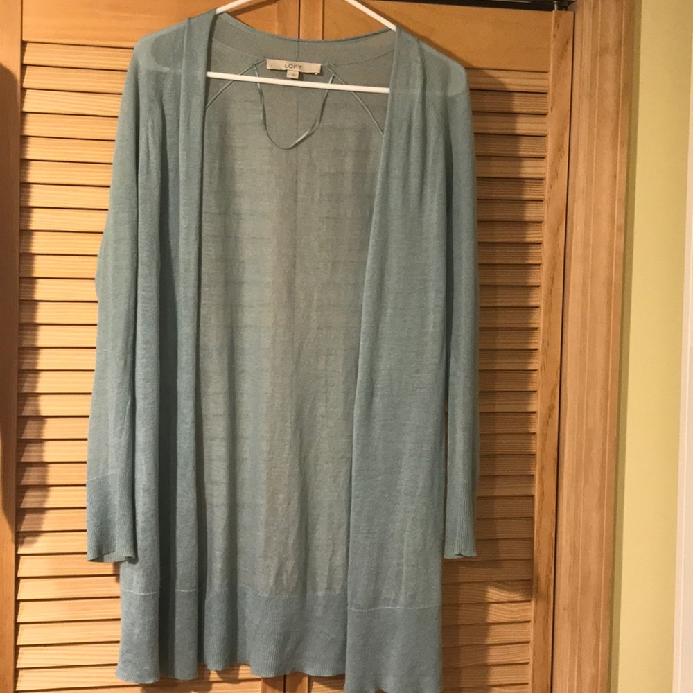 Blue cardigan from loft